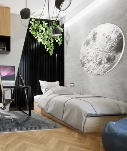 Wizualizacja pokoju dla dziecka