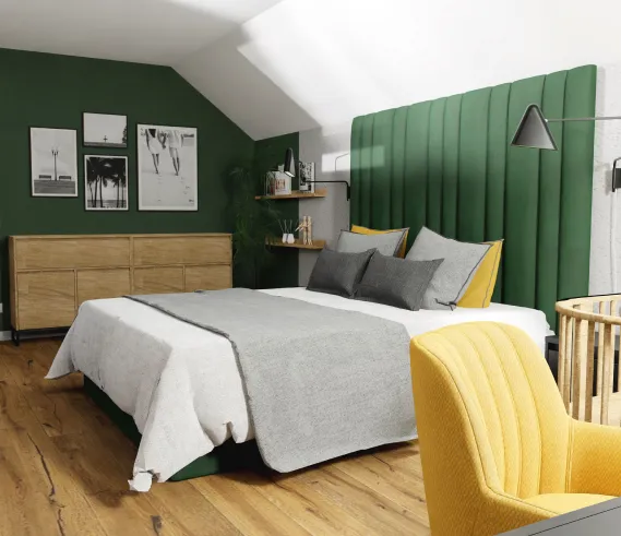 Wizualizacja sypialni