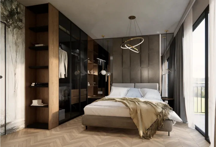 Wizualizacja sypialni