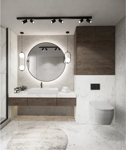 Wizualizacja łazienki